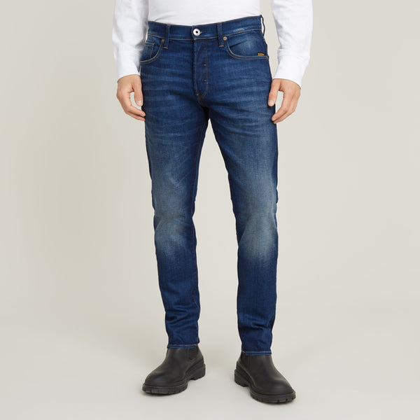 3301 Slim - Worker Faded Blue