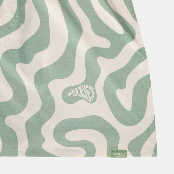 Green Swirls Pockies