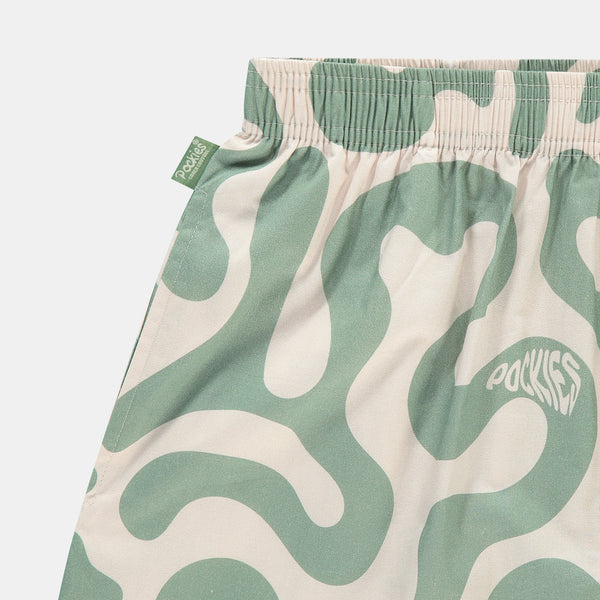 Green Swirls Pockies