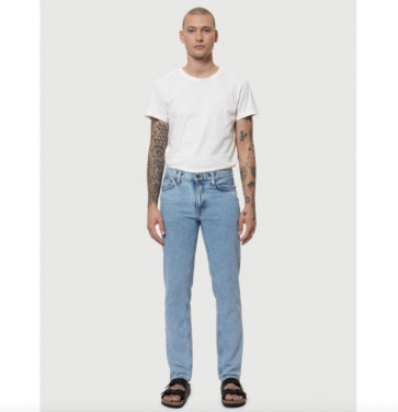 Nudie Jeans Gritty Jackson Sunny Blue