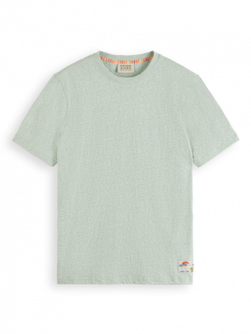 SCOTCH & SODA Melange Label T-Shirt