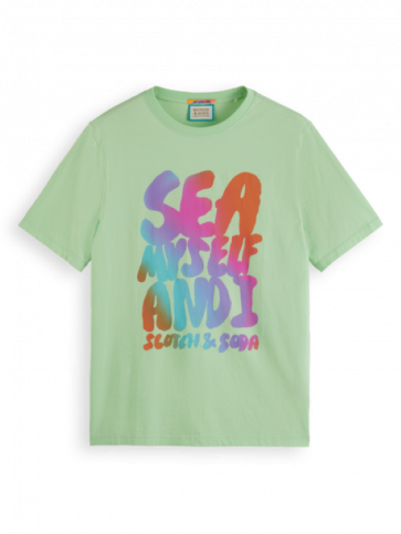 SCOTCH & SODA Front Artwork T-Shirt