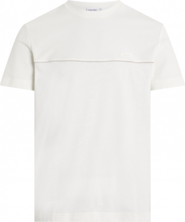 CALVIN KLEIN Texture Mix Piping T-Shirt