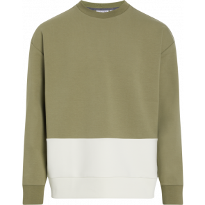 CALVIN KLEIN Color Block Interlock Sweatshirt