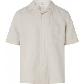 CALVIN KLEIN Linen Cotton Cuban SS Shirt