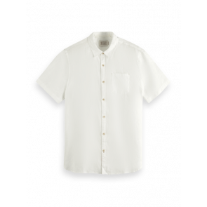 SCOTCH & SODA Short Sleeve Linen Shirt