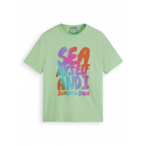 SCOTCH & SODA Front Artwork T-Shirt